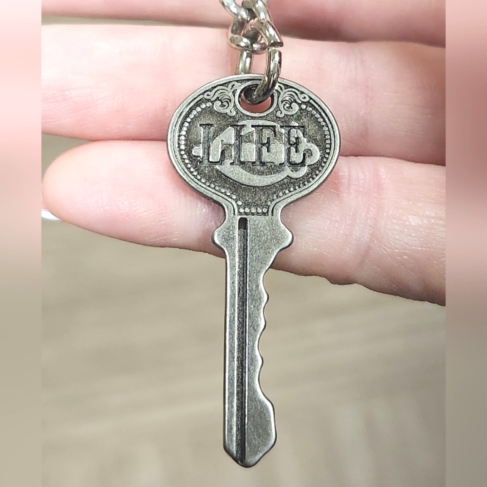 Anthropologie "Key To Life" Keychain